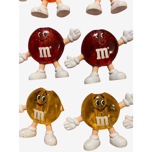 Vintage M&M Candy Character Happy Christmas Replacement String Light Covers - Picture 2 of 9